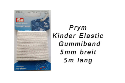 Prym Kinder-Elastic 5mm Gummiband