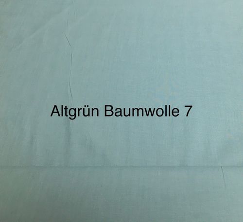 Baumwolle Popeline Stoff Altgrün 7