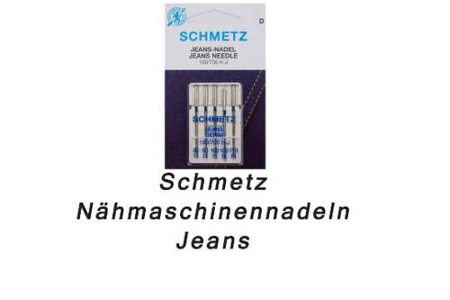 Nähmaschinennadeln Jeansnadeln Schmetz 90-110